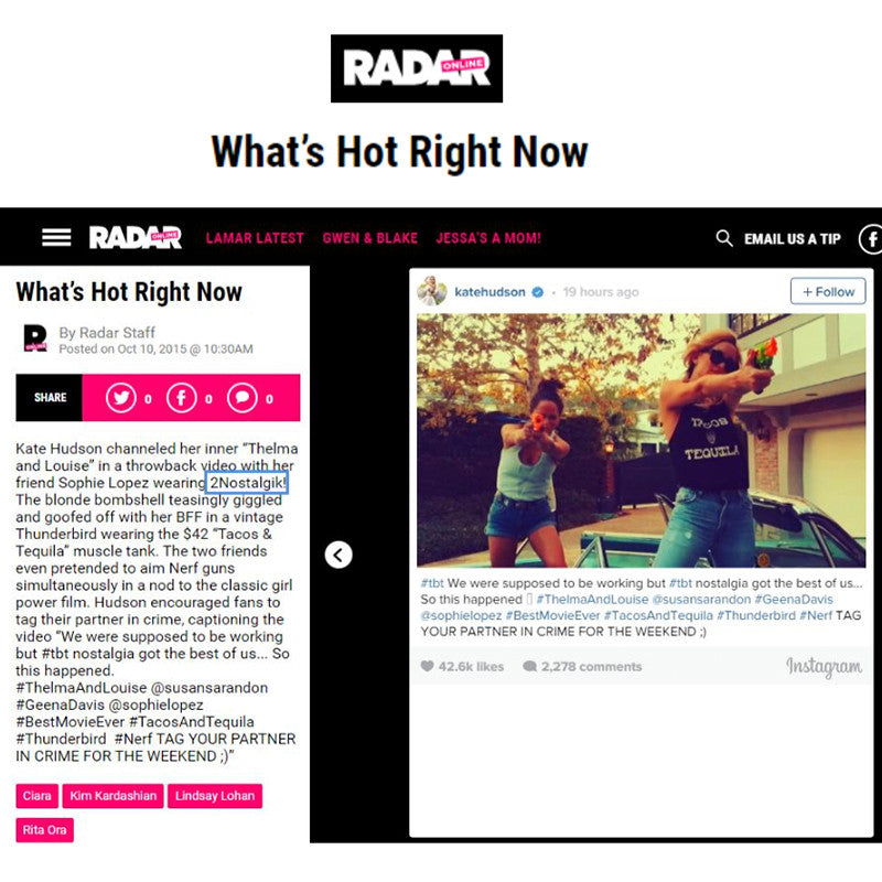 RADAR featuring Kate Hudson