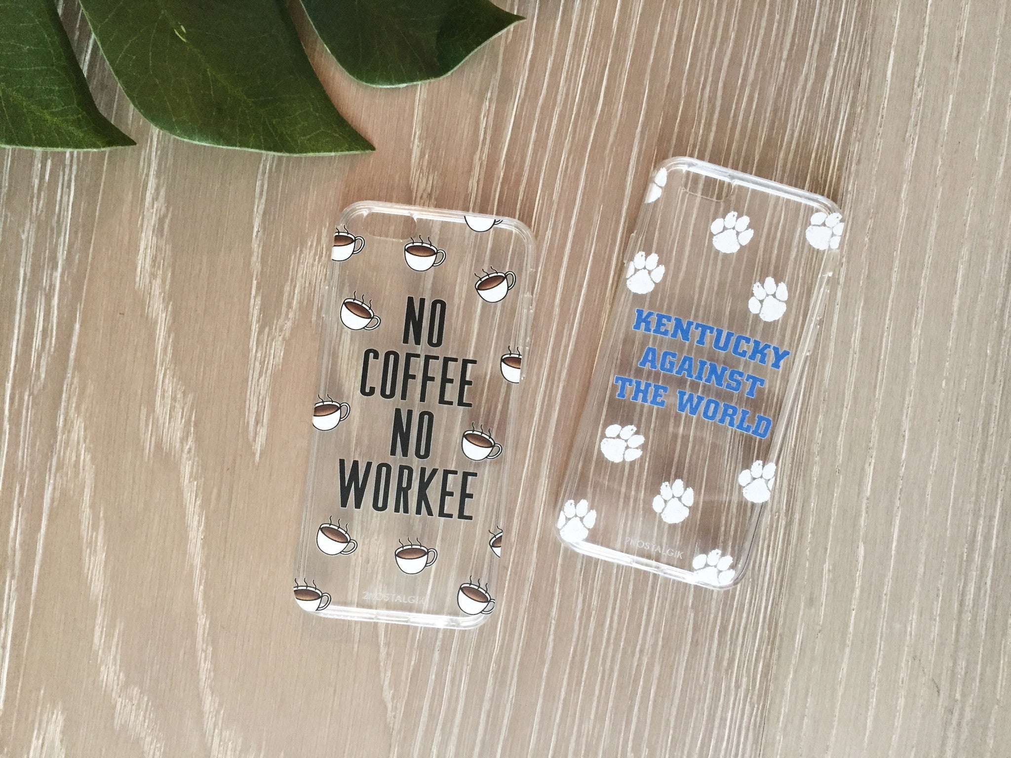 NO COFFEE NO WORKEE iPHONE CASE