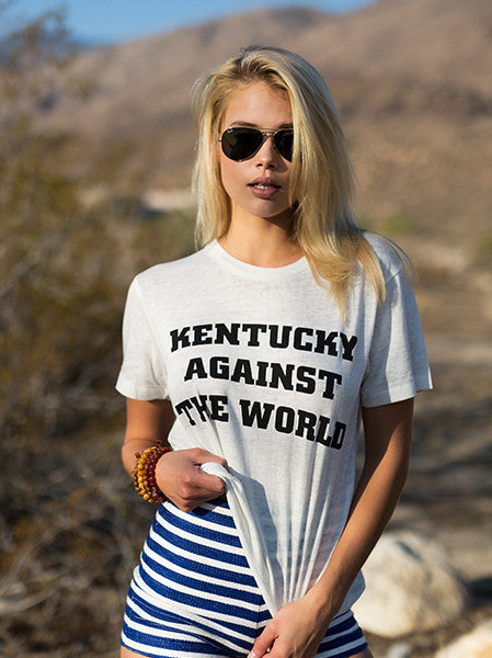 KENTUCKY AGAINST THE WORLD Bobbie Tee