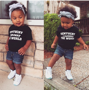 TODDLER : KENTUCKY AGAINST THE WORLD TEE