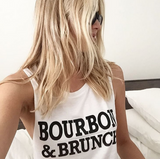 BOURBON & BRUNCH Brooke Muscle Tank