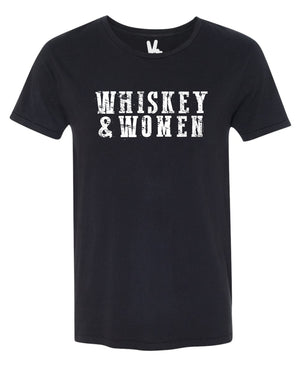 WHISKEY AND WOMEN Chas Tee